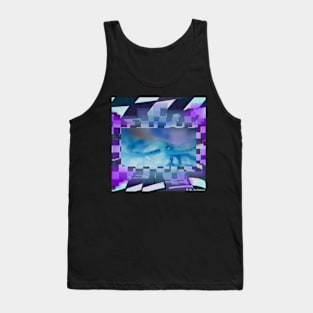 Centipede “Vaporwave” (Plain) Tank Top